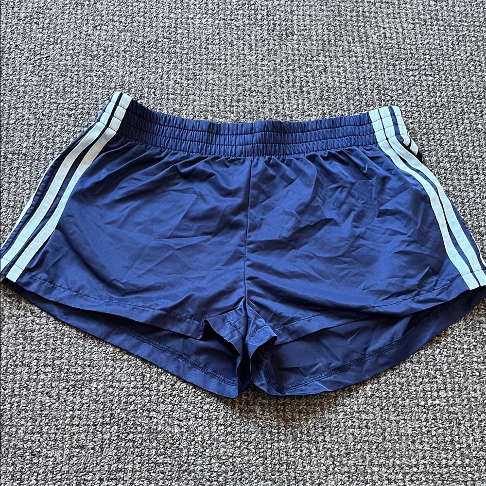 Edikted Navy Blue Women's Athletic Shorts